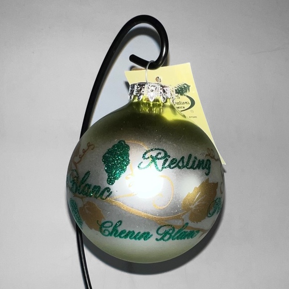 COPY - White Wine Christmas Ball - Picture 5 of 6